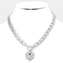 Load image into Gallery viewer, Heart To Heart Pendant Necklace